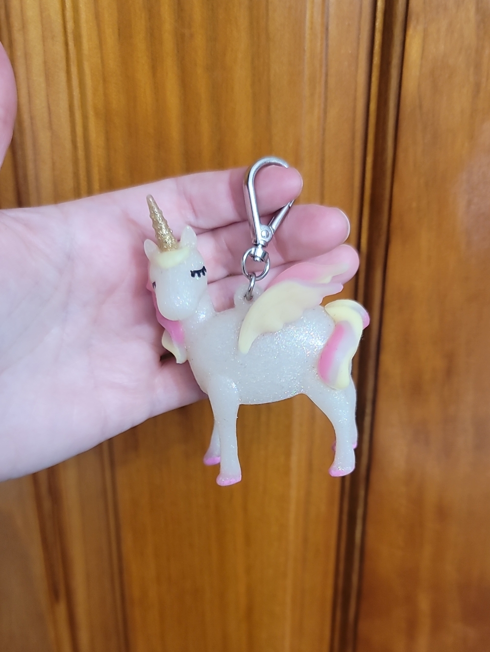 Bath & Body Works Glittery Unicorn Hand Sanitizer Holder